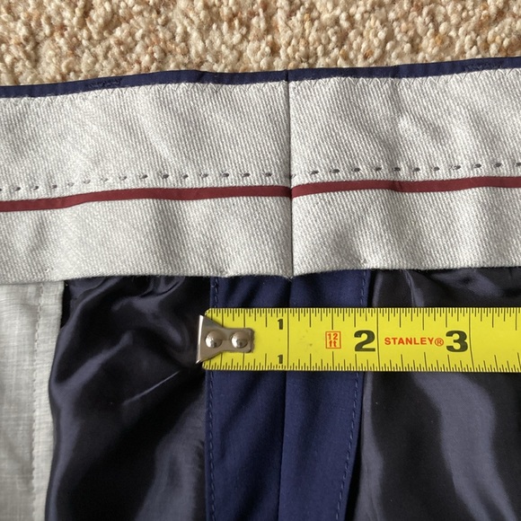 NWOT Brunello Cucinelli Men’s Navy Lightweight Wool Trousers Pants IT60 US 42-44 - Picture 10 of 16